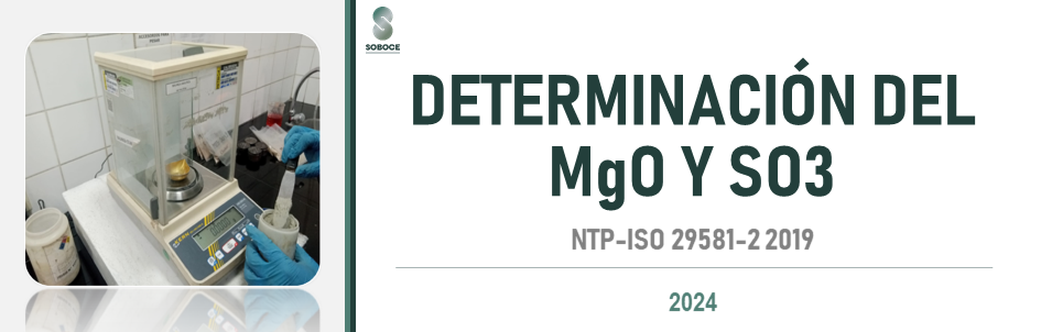 DETERMINACIÓN DEL MgO Y SO3